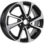 iFree Original КС861 (ZV 15_Solaris I) R15x6 4x100 ET48 CB54.1 Almaz_black
