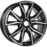 КиК Серия Реплика КС867 (ZV 17_RAV4 FL) R17x7 5x114.3 ET39 CB60.1 Almaz_black