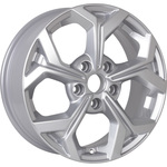 КиК Серия Реплика КС878 (ZV 16_Focus) R16x6.5 5x108 ET50 CB63.35 Silver