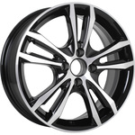 КиК Samara R16x6 4x100 ET40 CB67.1 Almaz_black_SK