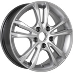 КиК Samara-оригинал R16x6 4x100 ET37 CB60.1 Silver_SK