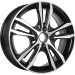 КиК Samara-оригинал R16x6 4x100 ET49 CB54.1 Almaz_black_SK