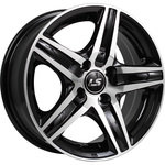 LS LS 321 R15x6.5 5x100 ET43 CB57.1 BKF