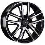 LS LS 917 R16x6 4x100 ET52 CB54.1 BKF