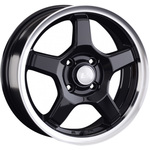 LS LS 816 R15x6.5 4x100 ET45 CB60.1 BKL