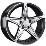 LS LS 852 R15x6.5 5x100 ET38 CB57.1 BKF