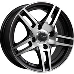 LS LS 281 R14x6 5x100 ET35 CB57.1 BKF