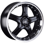 LS LS 322 R17x7.5 5x100 ET35 CB73.1 BKL