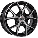 Alcasta M52 R15x6 5x100 ET38 CB57.1 BKF
