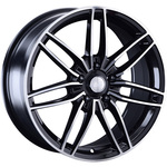 LS LS 1241 R17x7.5 4x100 ET40 CB60.1 BKF