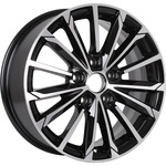 KHOMEN KHW1611 (ZV16_Mazda 3/ix35) R16x6.5 5x114.3 ET45 CB67.1 Black_FP