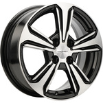 KHOMEN KHW1502 (ZV15_Solano) R15x6 4x100 ET45 CB54.1 Black_FP