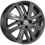 KHOMEN KHW1609 (16_Vesta/Largus) R16x6 4x100 ET50 CB60.1 Gray