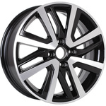 KHOMEN KHW1609 (16_Xray) R16x6 4x100 ET41 CB60.1 Black_FP