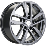 KHOMEN KHW1612 (ZV_16 Mazda 3/ix35) R16x6.5 5x114.3 ET45 CB67.1 Gray