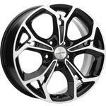 KHOMEN KHW1702 (ZV17_RAV4) R17x7 5x114.3 ET39 CB60.1 Black_FP