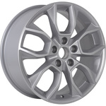 KHOMEN KHW1713 (17 Karoq/Tiguan) R17x7 5x112 ET45 CB57.1 F_silver