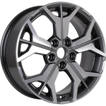 KHOMEN KHW1715 (ZV_17 RAV4) R17x7 5x114.3 ET39 CB60.1 GRAY_FP