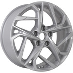 KHOMEN KHW1716 (ZV_17 Qashqai) R17x7 5x114.3 ET40 CB66.1 F_silver