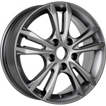 КиК Samara R16x6 5x114.3 ET50 CB67.1 Dark_platinum