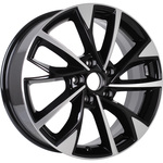 КиК Роквуд  R17x7 5x114.3 ET45 CB67.1 Almaz_black