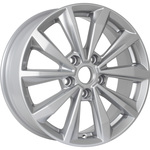 КиК Серия Реплика КС974 (16_Taos) R16x6.5 5x112 ET43 CB57.1 Silver