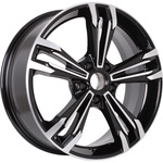 КиК KarreraLight R18x7 5x114.3 ET38 CB67.1 Almaz_black
