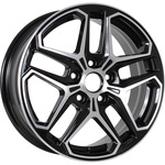 NZ R-04 R16x6.5 5x108 ET50 CB63.35 BKF