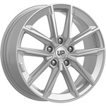 WUP Up104 R17x6.5 5x114.3 ET49 CB67.1 Silver_Classic
