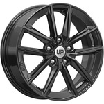 WUP Up104 R17x6.5 5x114.3 ET50 CB66.1 New_Black