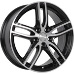 СКАД БРАЙТОН R17x7 5x112 ET40 CB57.1 Almaz (Задир на ободе)*