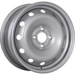 ТЗСК Тольятти Largus Logan R15x6 4x100 ET50 CB60.1 Silver (Мятый обод)*