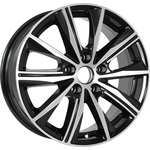 КиК Арнар R16x7 5x114.3 ET45 CB67.1 Almaz_black