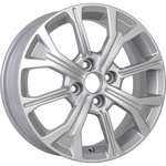 KDW KD1549 (ZV 15_Vesta) R15x6 4x100 ET50 CB60.1 Silver_Painted (КС945)