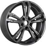 КиК KarreraLight R18x7 5x114.3 ET35 CB66.1 Dark_platinum