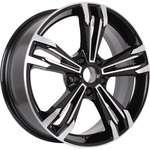 КиК KarreraLight R18x7 5x112 ET43 CB57.1 Almaz_black