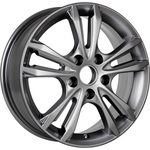 КиК Samara R16x6 4x100 ET45 CB67.1 Dark_platinum