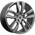 КиК Борэй R18x8 5x114.3 ET30 CB67.1 Dark_platinum