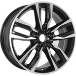 КиК Борэй R18x8 5x114.3 ET35 CB67.1 Almaz_black