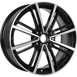 КиК Эрфурт R17x7 4x100 ET37 CB67.1 Almaz_black
