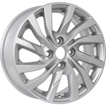 KDW KD1546 (15_Vesta) R15x6 4x100 ET50 CB60.1 Silver_Painted