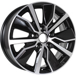 КиК Гамбит R16x6.5 5x105 ET38 CB56.6 Almaz_black