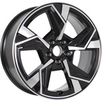 КиК Кайан R18x7.5 5x108 ET33 CB67.1 Almaz_black