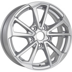 КиК Серия Реплика КС1005 (ZV 15_Polo) R15x6 5x100 ET40 CB57.1 Silver