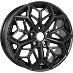 KDW KD1710 R17x7 5x108 ET50 CB63.4 Matt_Black_Painted