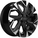 KHOMEN KHW1508 (15_ZV Kia Rio) R15x6 4x100 ET46 CB54.1 Black_FP