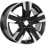 КиК Висмут R16x7 5x105 ET38 CB56.6 Almaz_black