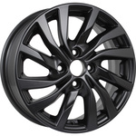 KDW KD1546 (15_Vesta) R15x6 4x100 ET50 CB60.1 Matt_Black_Painted