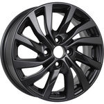 KDW KD1546 (15_XRAY) R15x6 4x100 ET37 CB60.1 Matt_Black_Painted