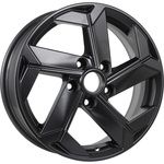 KDW KD1642 (16_Creta) R16x6 5x114.3 ET43 CB67.1 Matt_Black_Painted (КС979)